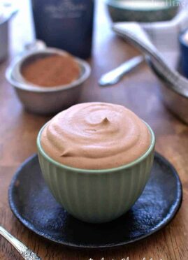 Baileys chocolate mousse is deliciously light, fluffy chocolate mousse, infused with the sweet flavor of Baileys Irish Cream. Perfect St. Patrick's Day dessert recipe!